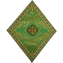 Șervet roșu sub cruce „Cruce” Rombo