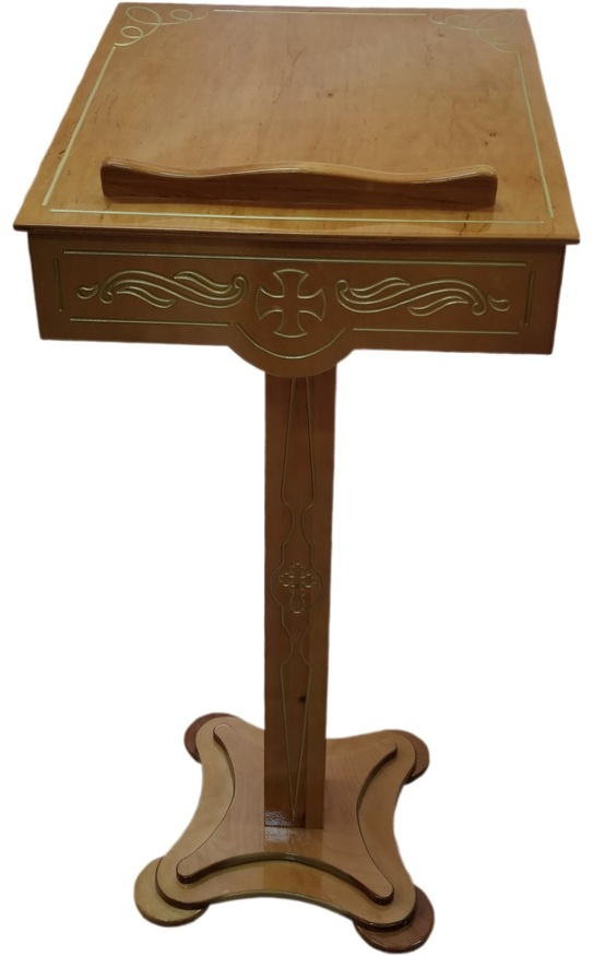 Analoy amvon, cu patină 54×49, (înălțime 103-121 cm)