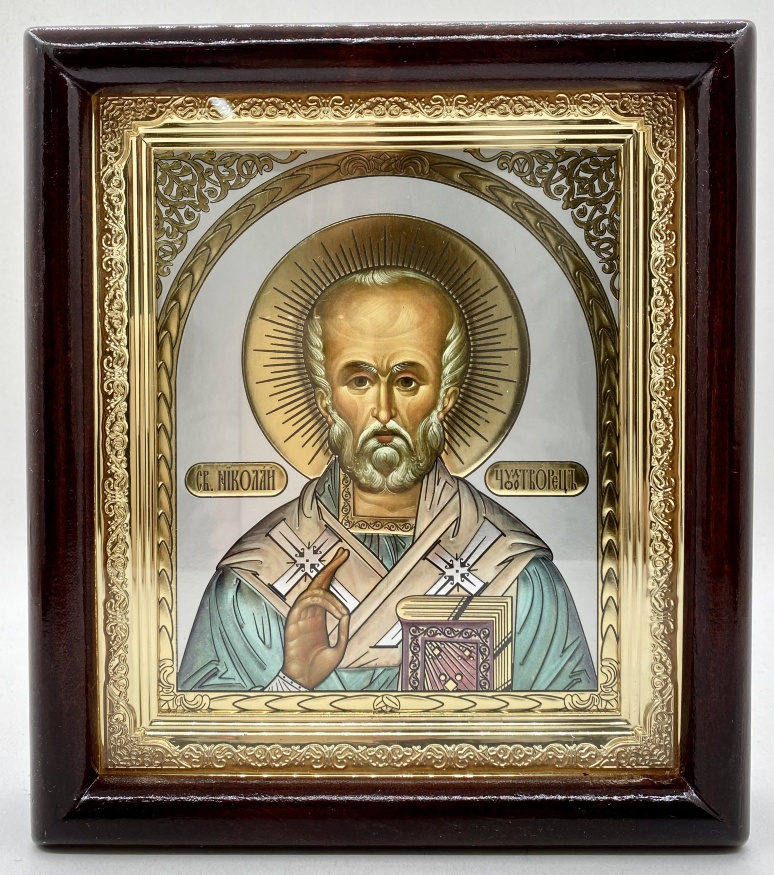 Icoană Sfântului Nicolae Făcătorul de Minuni 23х20