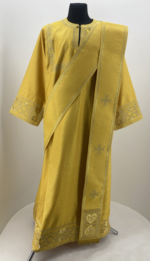 Stihar diaconesc, broderie „Inimi”