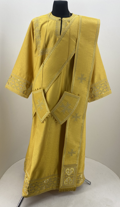 Stihar diaconesc, broderie „Inimi”