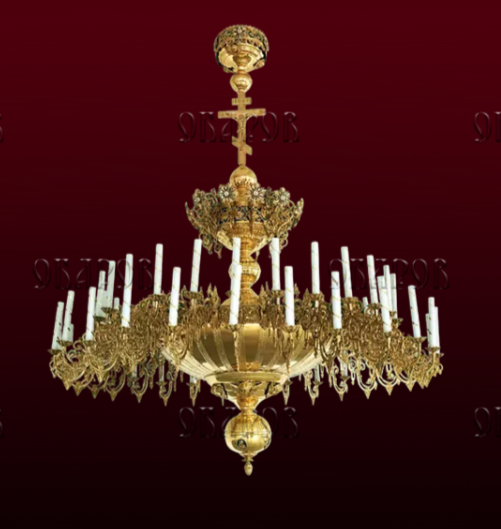 Panhikadilon cu 1 nivel, 56 lumânări (No. 52)