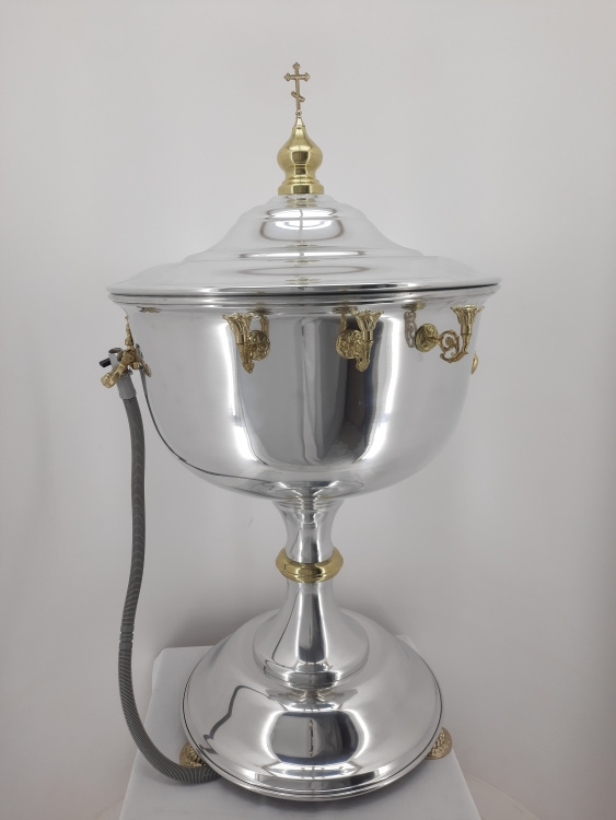 Cristelniță pentru botez 80 l (înălțime 85-115 cm)