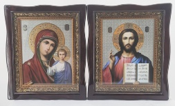 Icoane „pereche de cununie” (scriere litere medii) 35,5x30