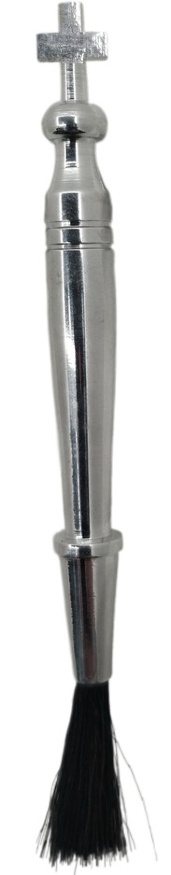 Pensulă (pămătuf) pentru preot (argint, V) 9,5 cm