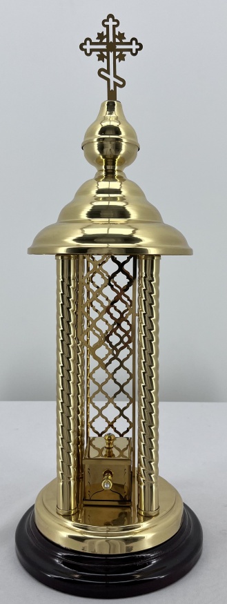 Chivot pentru Sfintele Daruri, înălțime 52 cm, Ø18 cm