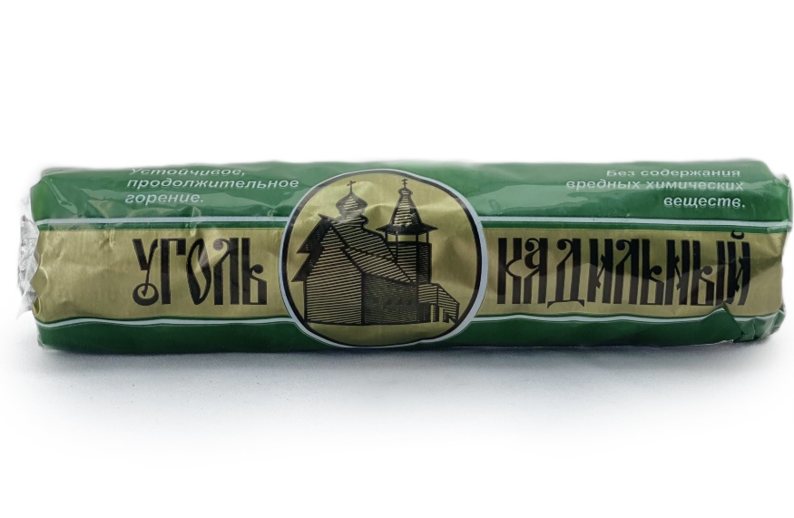 Cărbune pentru tămâie, 10 tablete, (ambalaj verde)