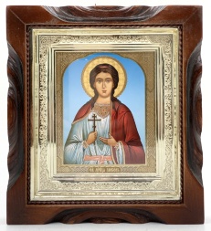 Icoană Sfânta Muceniță Liubov 19x17