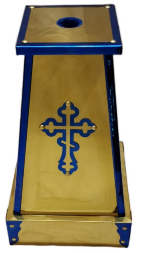 Suport 30x30cm bază 19x19cm parte superioară (înălțime 52cm)