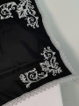 Acoperăminte și văl liturgic cu broderie „Foculeț”, cu galon cusut