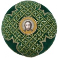 Mitră „Ornament” verde