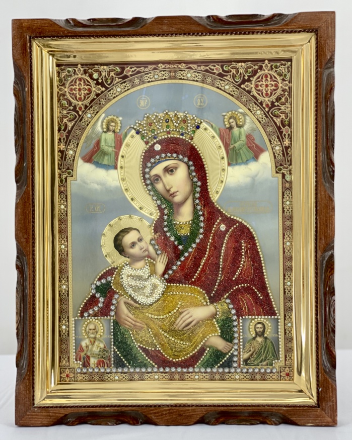 Icoană a Maicii Domnului „Alăptătoarea” 36x46