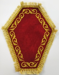 Șervet sub cruce Romb