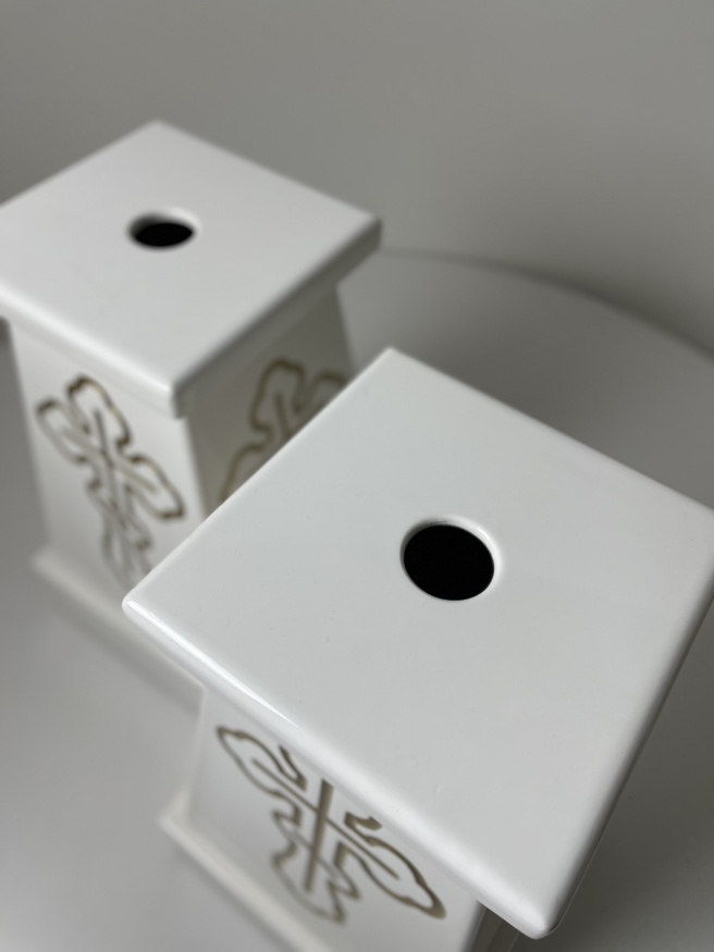 Suport pentru cruce (lemn, patină)