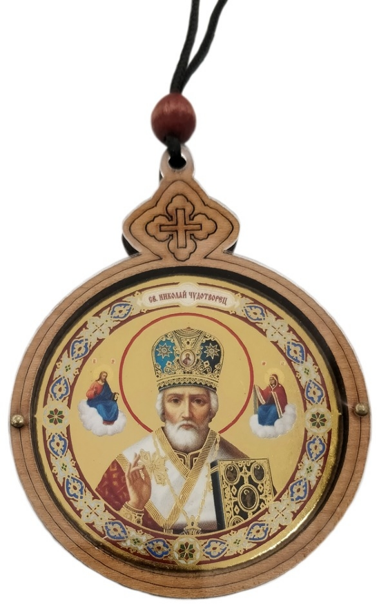 Pandantiv rotund cu icoană 7,8х6cm