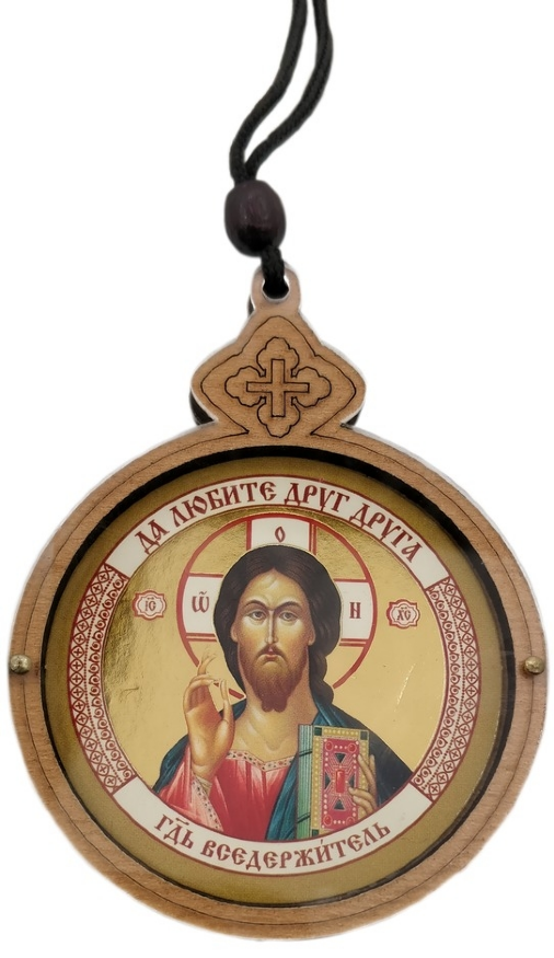 Pandantiv rotund cu icoană 7,8х6cm