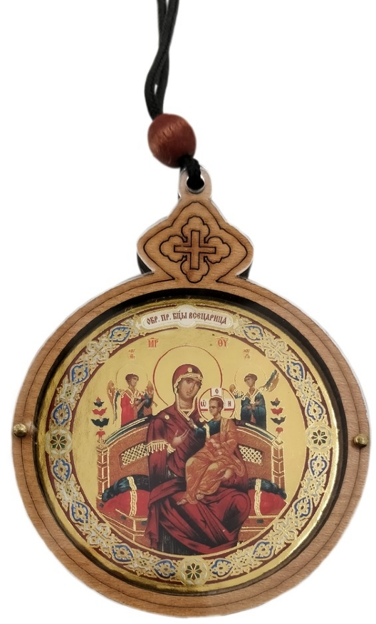 Pandantiv rotund cu icoană 7,8х6cm