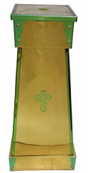 Suport 35×35 cm bază 24×24 cm sus (înălțime 76,5 cm)