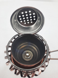 Cădelniță metalică „Împletitură” (cupru)