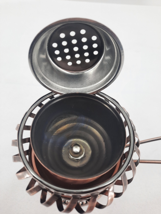 Cădelniță metalică „Împletitură” (cupru)