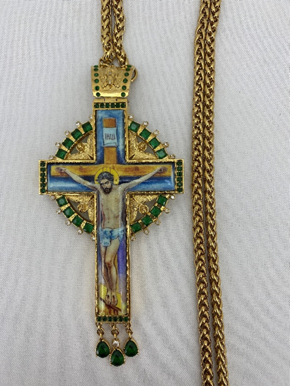 Cruce pectorală 14×7 aurită