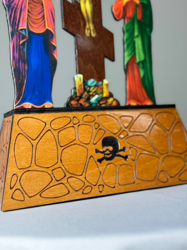 Golgota mini (tipărită, mică) 41×25cm