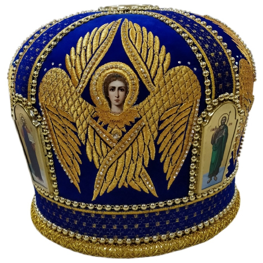 Mitra „Heruvim” albastră