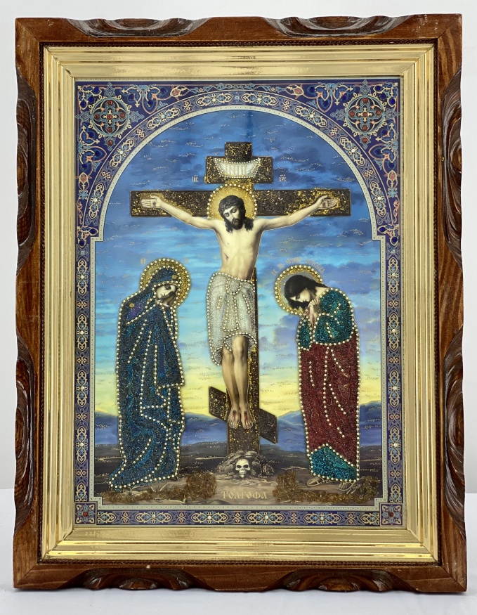 Icoană Golgota 36x46