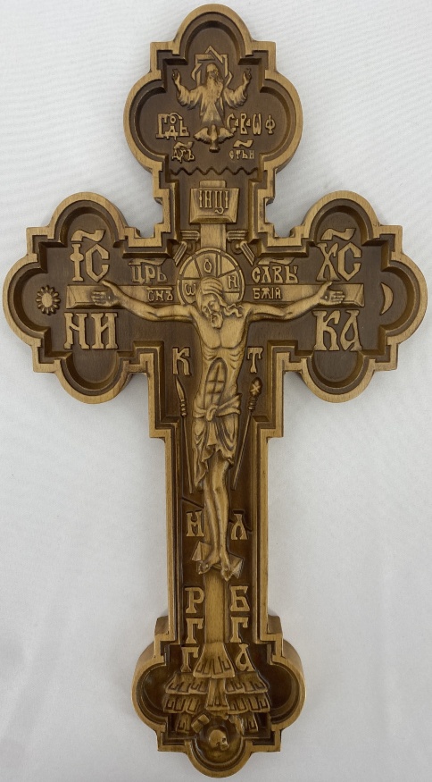 Cruce procesională, lemn, 50х26cm