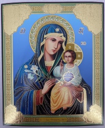 Icoana Maicii Domnului „Floarea Neveștejită” (Z. R.) 24х20cm