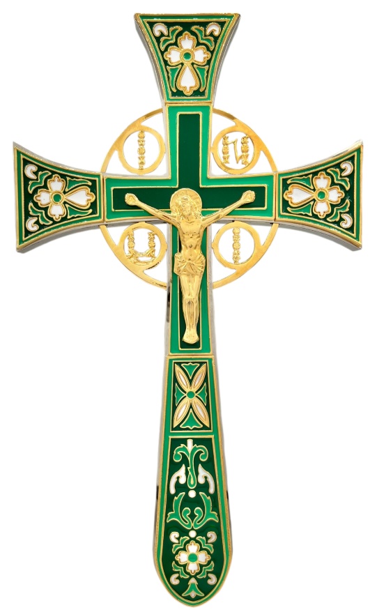 Cruce de altar, email, dimensiune 32×18,5