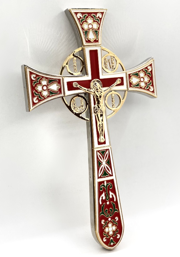 Cruce de altar, email, dimensiune 32×18,5