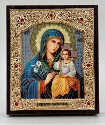 Icoana Maicii Domnului „Floarea Neveștejită” 11x13