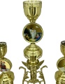 Candelabru de altar cu șapte lumânări No. 6 - 1 (icoane, metal)