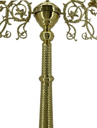 Candelabru de altar cu șapte lumânări No. 6 - 1 (icoane, metal)