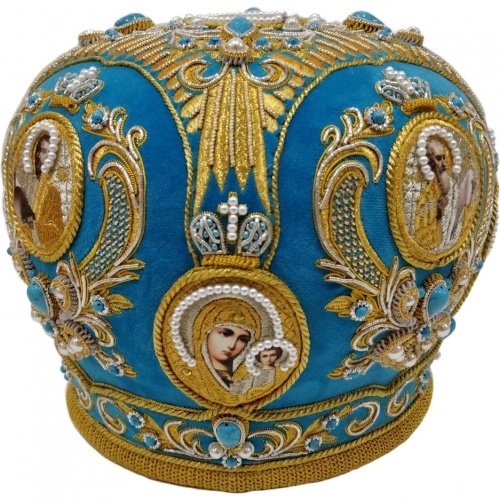 Mitra „Coroană” albastră