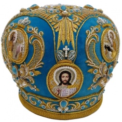 Mitra „Coroană” albastră