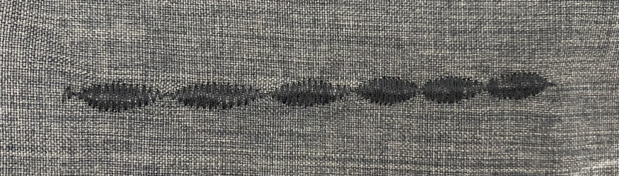 Podsutana cu petrecere, cu broderie, țesătură coshibo