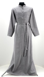 Podriasnic brodat, croială grecească, stofă in-gabardină