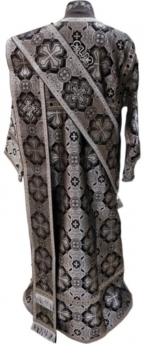 Stihar diaconesc cu orar dublu și manșete