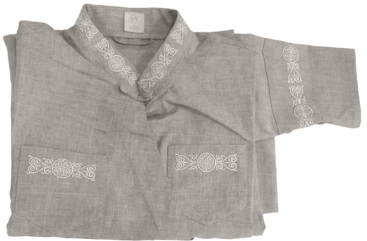 Podriasnik brodat, croială grecească, țesătură in-gabardină