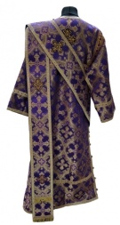 Stihar diaconesc cu dublu orar și manșete