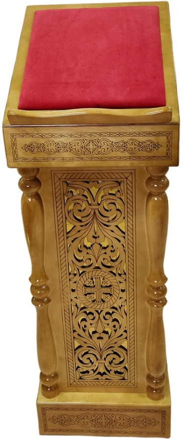 Analoi lateral, 43x43 cm, (Înălțime 130,5x107 cm)