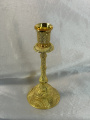 Sfeșnic de altar auriu (China) 19×8cm