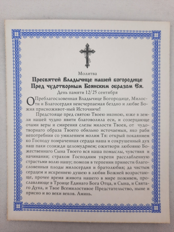 Icoana Maicii Domnului „de la Boian”