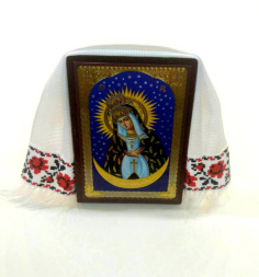 Icoana Maicii Domnului: „Ostrobramskaia” 8,5x6