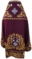Vesminte preoțești brodate pe gabardină, broderie „Trandafir” cu galon brodat