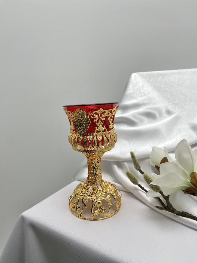 Candelă de altar înaltă (China) 21x10,5cm