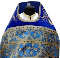 Vesminte preoțești combinate din brocart „Crucea de la Kiev”, cu epitrahil brodat, broderie „Model nou”