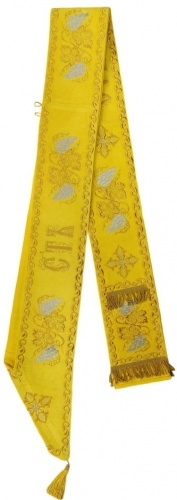 Stihar diaconesc cu broderie pe catifea Х32817